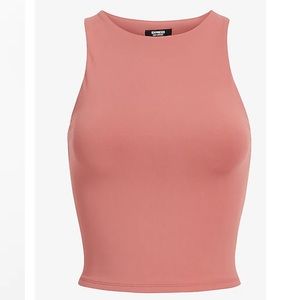Express Body Contour Tank Rose Colored